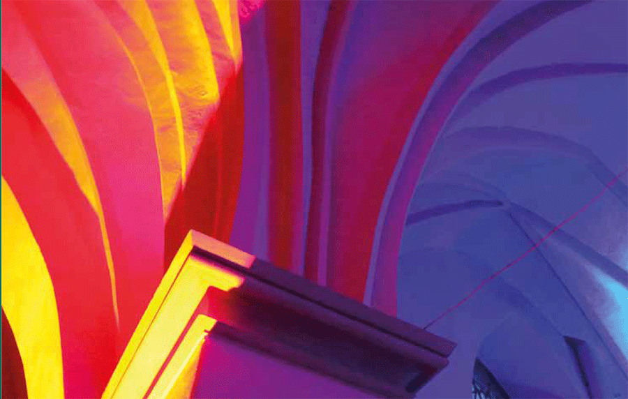 Bild für C.D.F. leuchtet – Lichtkunst mit Motiven Caspar David Friedrichs
